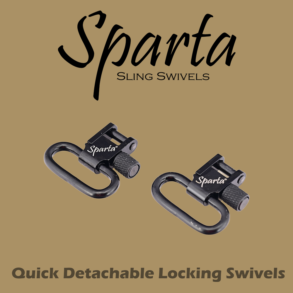 Rifle Sling Swivel - Быстросъемный фиксирующийся ремень Sparta, поворотный плечевой