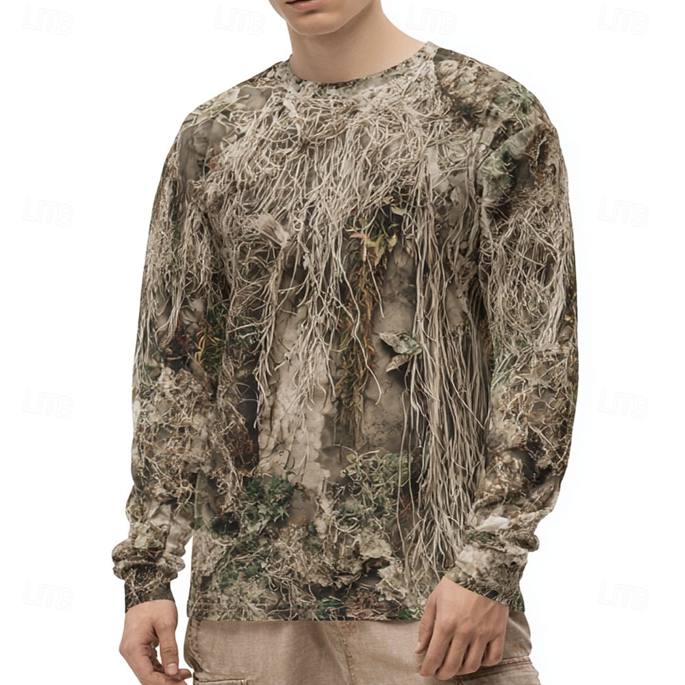 Мужская камуфляжная рубашка с  – обзор и цена Outdoor Hunting Graphic Tees