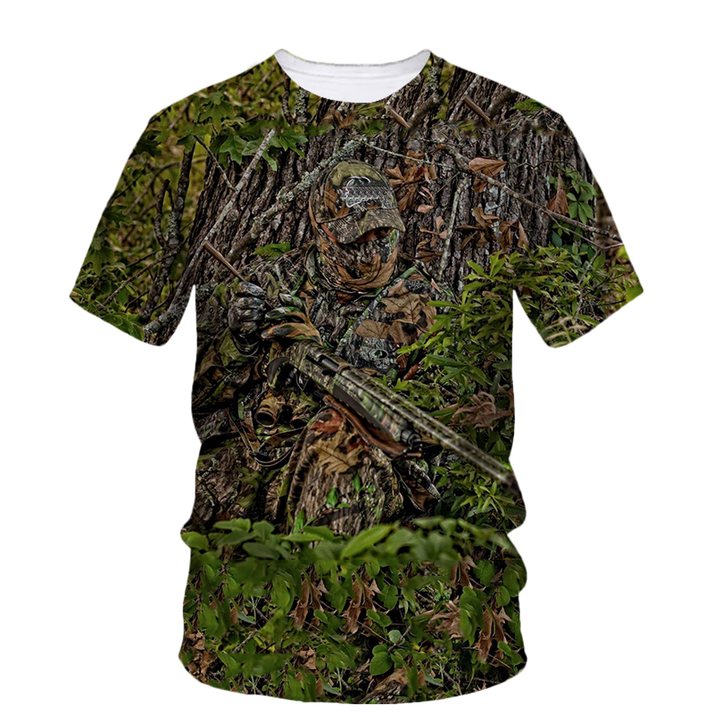 Футболка мужская камуфляжная с – обзор и цена Outdoor Hunting Graphic Tees