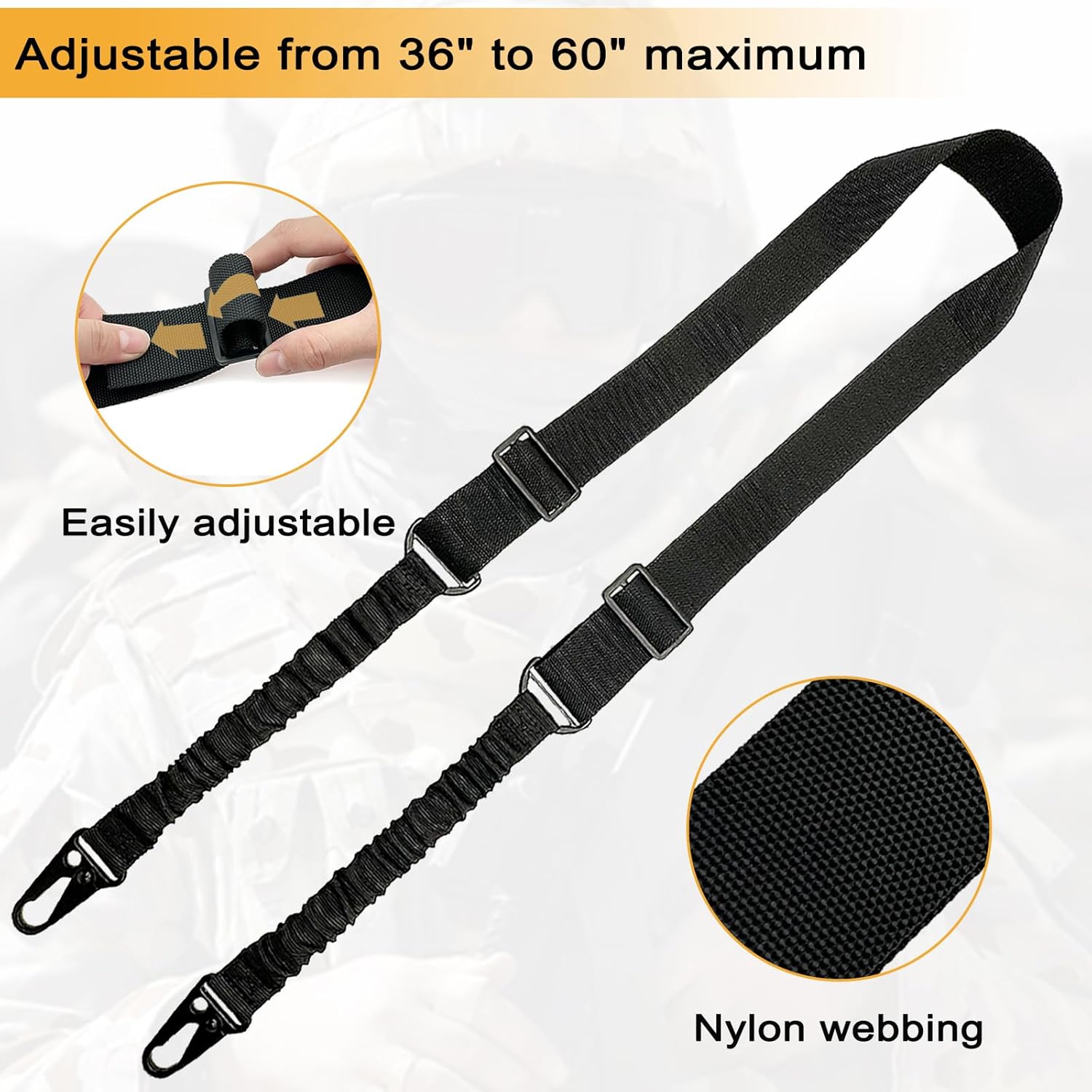 2-точечный ремень для винтовки – обзор и цена Rifle Sling Swivel